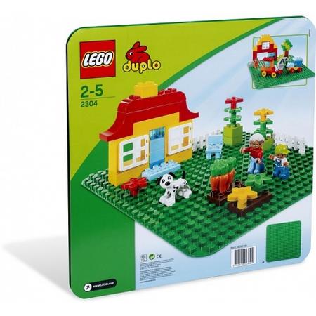 LEGO DUPLO Groene bouwplaat 2304