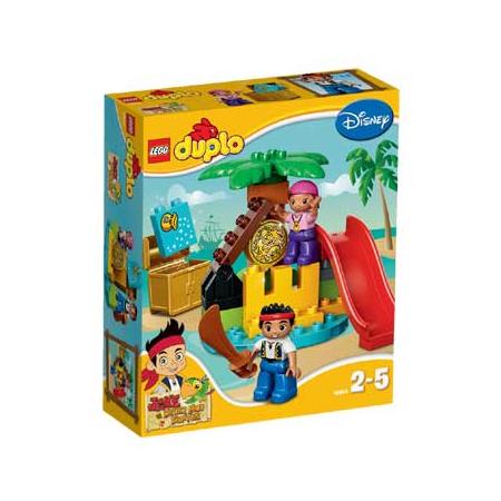 LEGO DUPLO Jake en het Nooitgedachtland Piraten Schateiland 10604