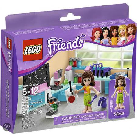 3933 LEGO Friends Olivia’s Laboratorium