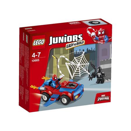 LEGO Juniors Spider-Man: Spider-Car Achtervolging 10665