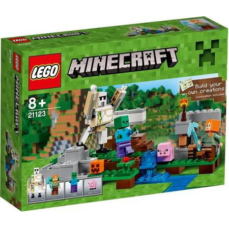 LEGO Minecraft De IJzergolem - 21123
