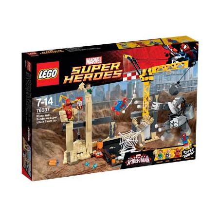 LEGO Super Heroes Rhino en Sandman superschurk-samenwerking 76037