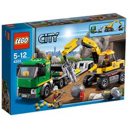 Lego   Graafmachinetransport 4203