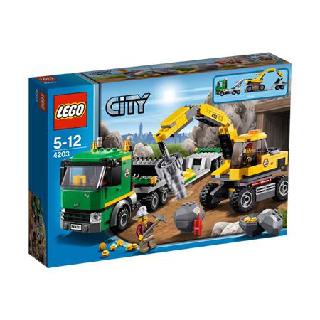 Lego City Graafmachinetransport 4203