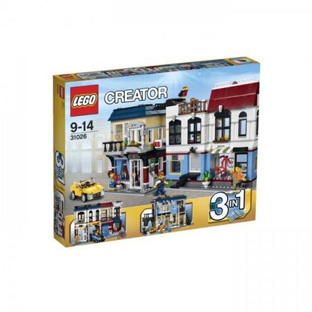 Lego Creator Motorzaak en cafe 31026