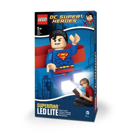 Lego: DC Super Heroes - Superman Headlamp with batteries