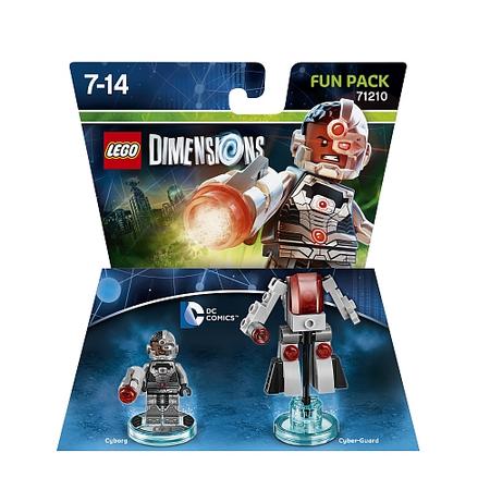 Lego Dimensions - fun pack, dc cyborg 71210