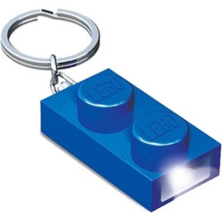 Lego: LED Blauw 1*2 Sleutelhanger met Licht