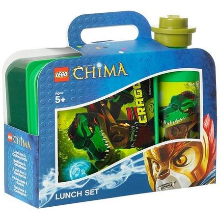 Lego Legends of Chima Lunchset - Groen