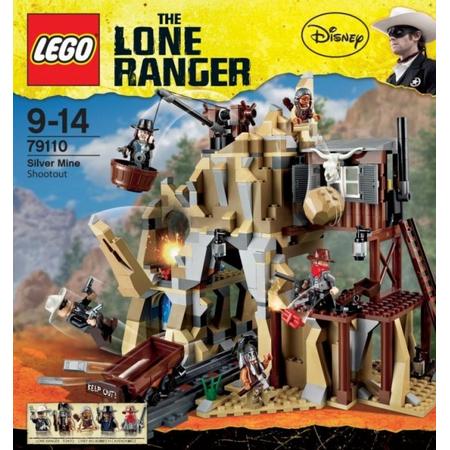 Lego The Lone Ranger Zilvermijn Vuurgevecht 79110