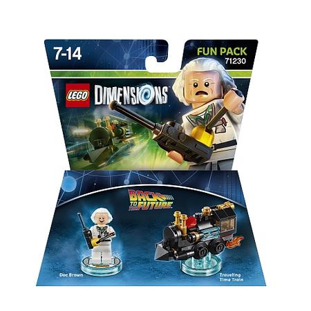 Lego dimensions - fun pack, back to the future doc brown 71230