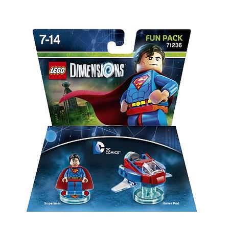 Lego dimensions - fun pack, dc comics superman 71236