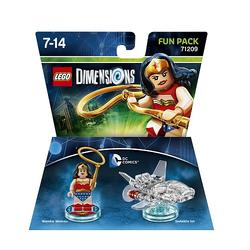 Lego dimensions - fun pack, dc wonder woman 71209