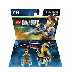 Lego dimensions - fun pack, lego movie emmet 71212