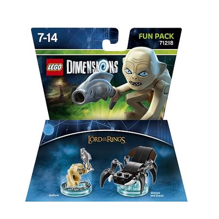 Lego dimensions - fun pack, lord of the rings gollum 71218