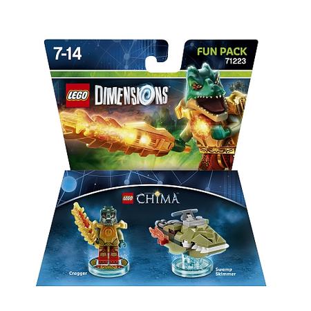 Lego dimensions - fun pack 14, chima cragger 71223