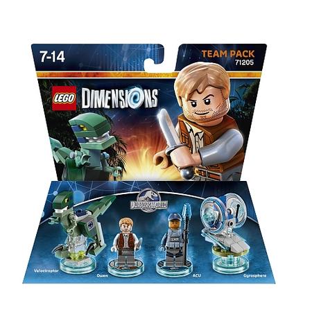 Lego dimensions - team pack 1, jurassic world 71205