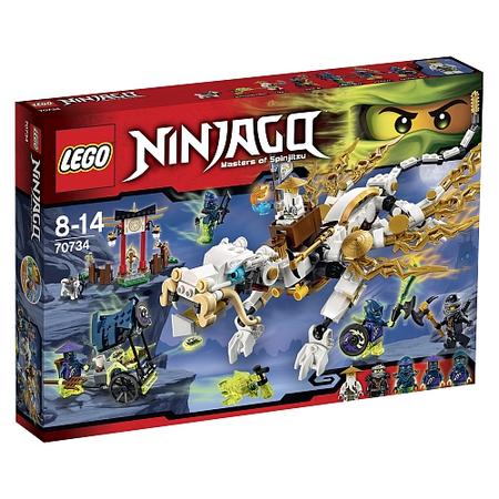 Lego ninjago de draak van meester wu 70734
