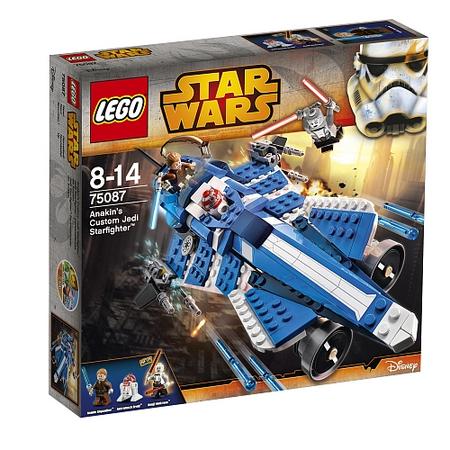 Lego star wars  anakins custom jedi starfighter 75087