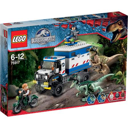LEGO Jurassic World Raptorrooftocht 75917