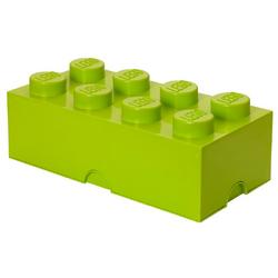 LEGO Opbergbox Brick 8 Lime