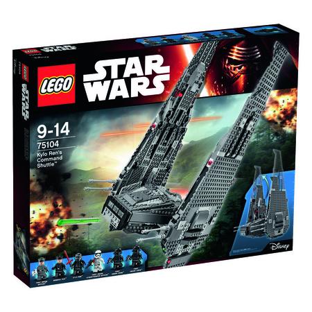LEGO Star Wars Kylo Ren  Command Shuttle 75104