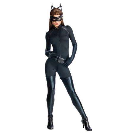 Kostuum van Catwoman New Movie™ voor dames - Verkleedkleding - Large