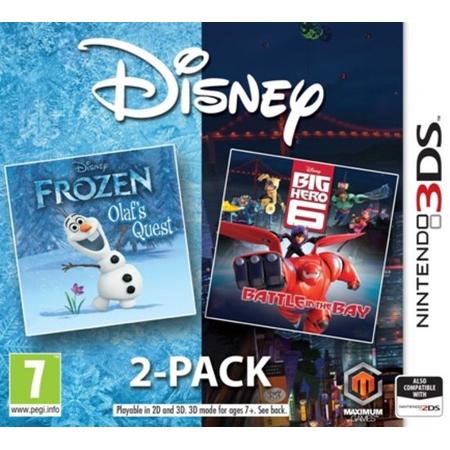 Frozen/Big Hero - 6 Double Pack - Nintendo 3DS