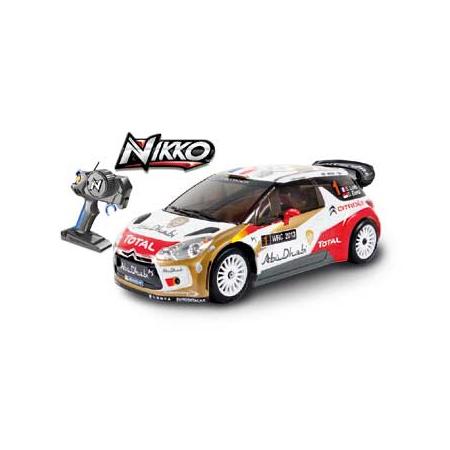 NIKKO op afstand bestuurbare auto Citroen DS3 WRC 1:16