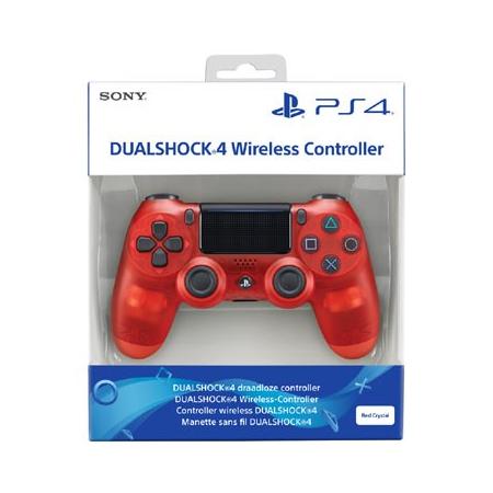 PS4 DualShock controller V2 - Crystal Red
