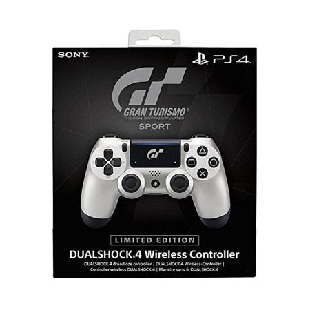 PS4 Dualshock controller V2 - Limited Edition Gran Turismo Sport - zilverkleurig
