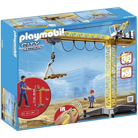 Playmobil - grote hijskraan met ir-afstandsbediening - 5466