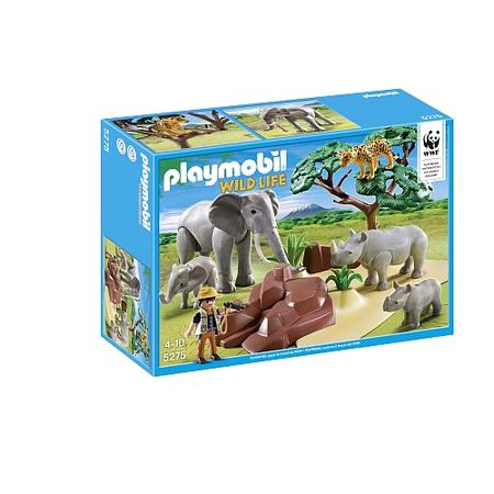 Playmobil - wwf-onderzoeker op de savanne - 5275