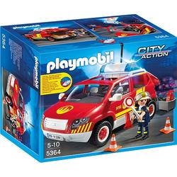 Playmobil City Action brandweer pompwagen met licht en sirene - 5364