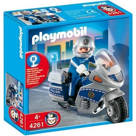 Playmobil City Action motoragent met zwaailichten - 5180