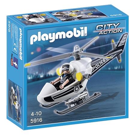 Playmobil City Action politie helikopter - 5916