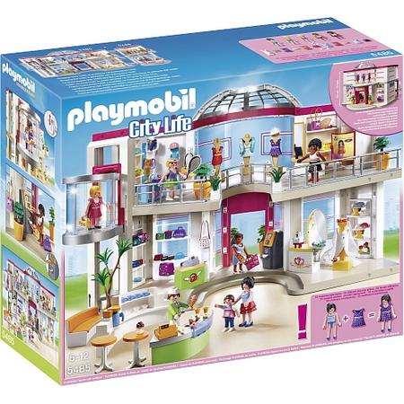 Playmobil City Life compleet ingericht winkelcentrum - 5485