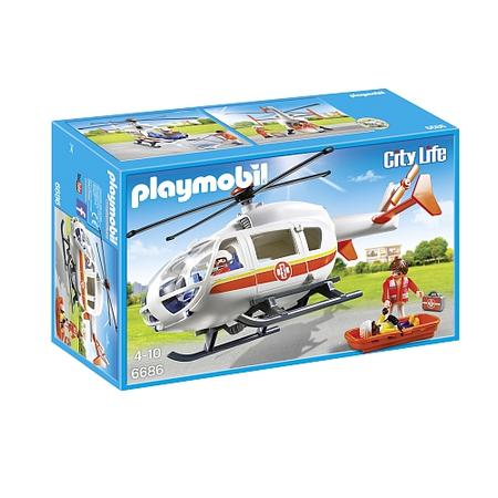 Playmobil City Life traumahelikopter - 6686