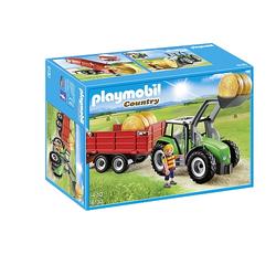 Playmobil Country grote tractor met aanhanger - 6130
