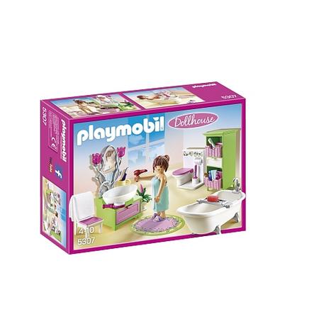 Playmobil Dollhouse badkamer met bad op pootjes - 5307