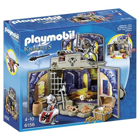 Playmobil Knights speelbox ridder schatkamer 6156