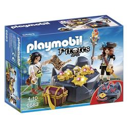 Playmobil Pirates koninklijke schatkist met piraat 6683
