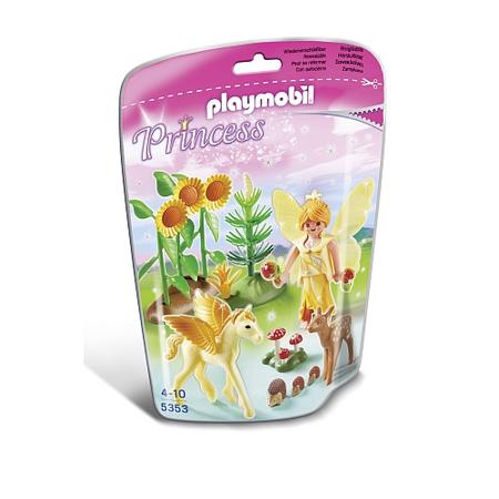 Playmobil Princess herfstfee met pegasusveulen goudstof - 5353