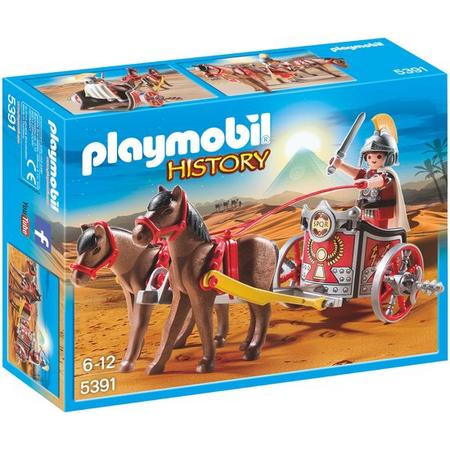 Playmobil Romeinse strijdwagen met tribuun - 5391