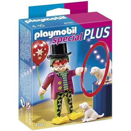 Playmobil Special Plus clown met hondenshow - 4760