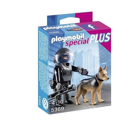 Playmobil Special Plus speciale politieagent met speurhond - 5369