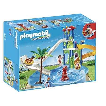 Playmobil Summer Fun aquapark met glijbanentoren - 6669