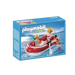 Playmobil Summer Fun toeristen met rubberboot - 5439