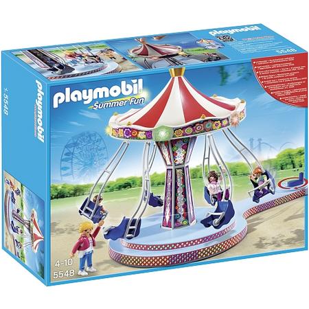 Playmobil Summer Fun zweefmolen met kleurrijke verlichting - 5548