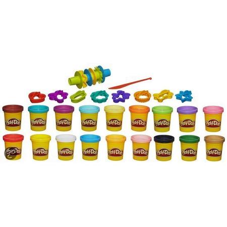 Play-Doh Super Color Kit - 18 potten en kleuren - Klei